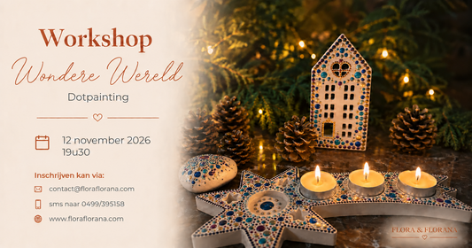 Workshop Wondere Wereld – Dotpainting ✨